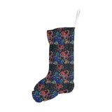 Octopus sea wave tropical fishe pattern Christmas Stocking