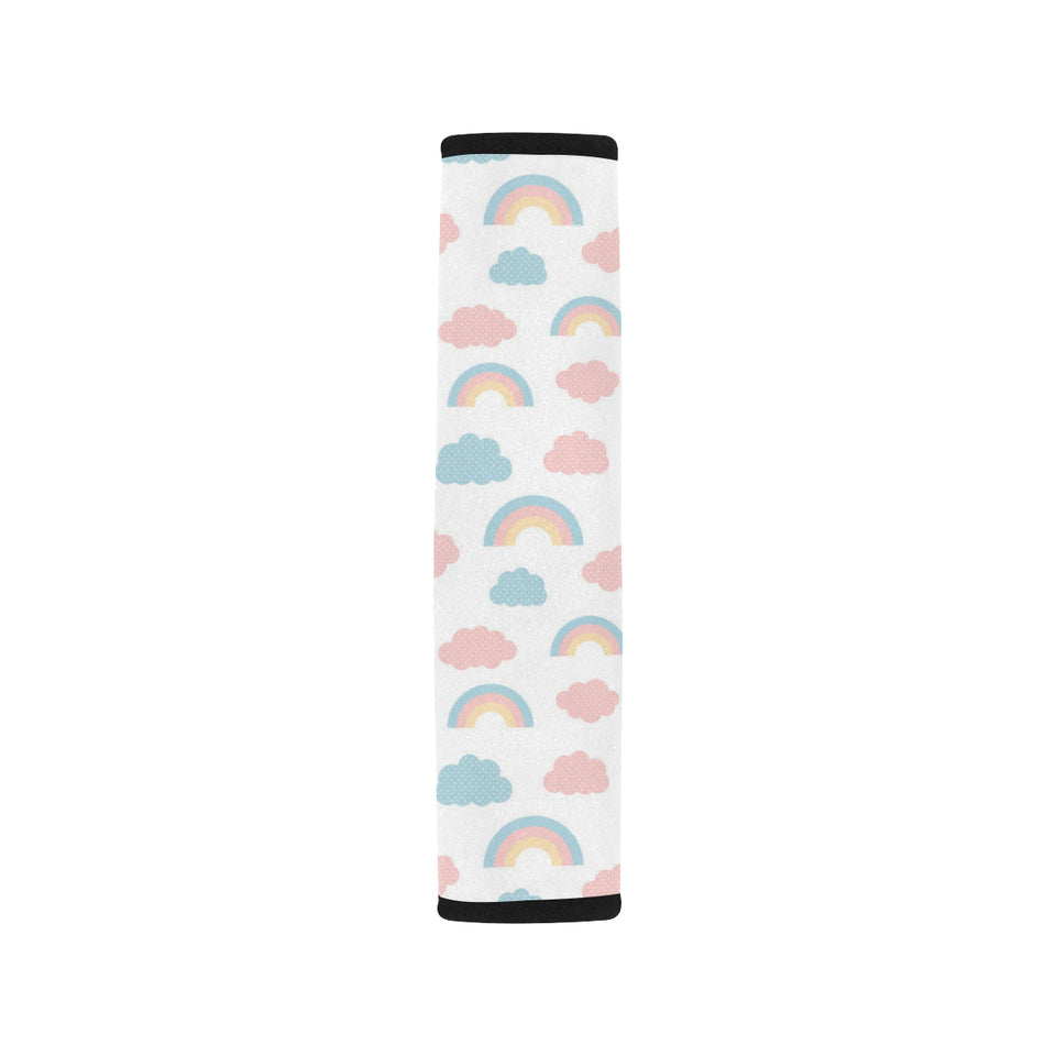 Cute rainbow clound pattern Car Seat Belt Cover
