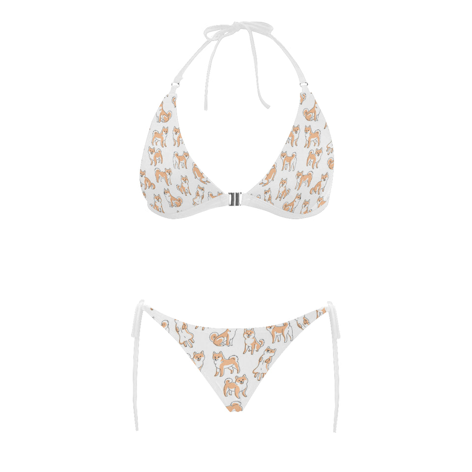 shiba inu dog pattern Sexy Bikinis Two-Piece Swimsuits