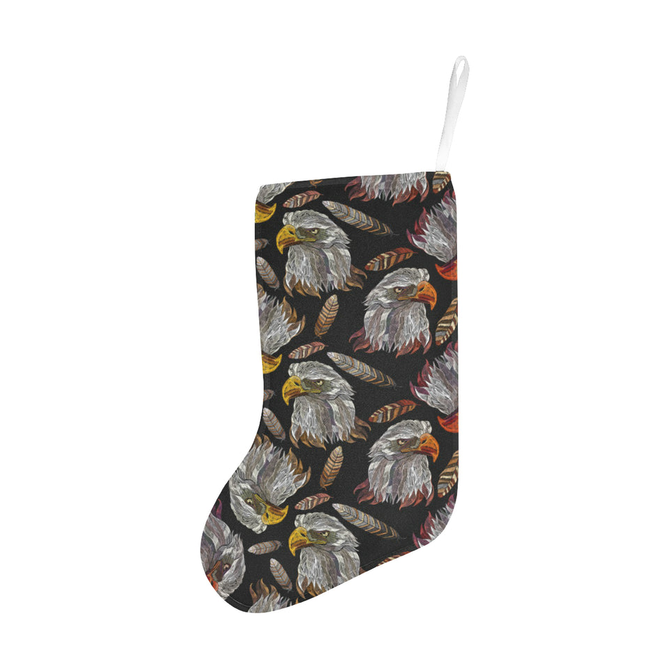 Eagle Pattern Print Design 05 Christmas Stocking