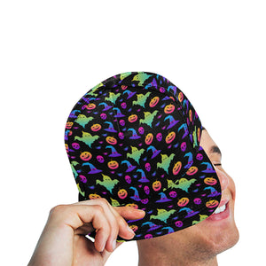 Colorful halloween background All Over Print Snapback Cap