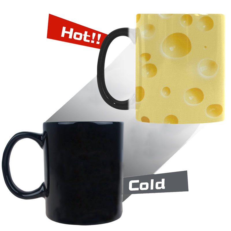 Cheese texture Morphing Mug Heat Changing Mug