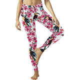 Toucan flower design pattern Women's Legging Fulfilled In US