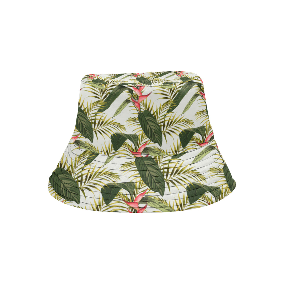 heliconia pattern Unisex Bucket Hat