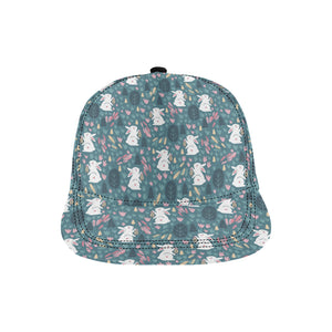 Cute rabbit pattern All Over Print Snapback Cap