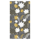 Beautiful gold autumn maple leaf pattern Bath Towel