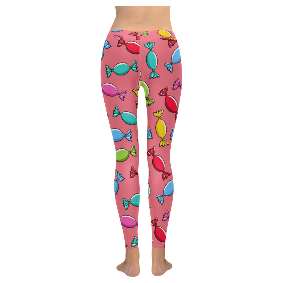 Colorful wrapped candy pattern Women's Legging Fulfilled In US