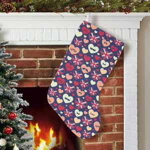British Pattern Print Design 02 Christmas Stocking