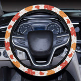 Colorful Maple Leaf pattern Car Steering Wheel Cover