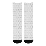 Airplane print pattern Crew Socks
