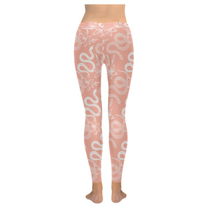 Snake lilies flower pattern Women's Legging Fulfilled In US
