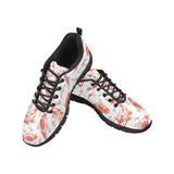 Watercolor fancy carp pattern Women's Sneaker Shoes