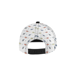 Cute helicopter star pattern All Over Print Snapback Cap