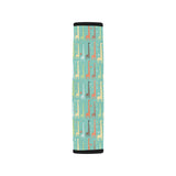 Giraffe Pattern Print Design 01 Car Seat Belt Cover