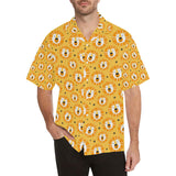 Lion Pattern Print Design 03 Men's All Over Print Hawaiian Shirt (Model T58)