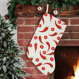 Chili pattern Christmas Stocking
