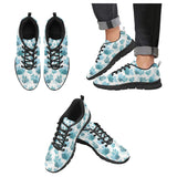 Coral Reef Pattern Print Design 04 Men's Breathable Sneakers ( Model 055)