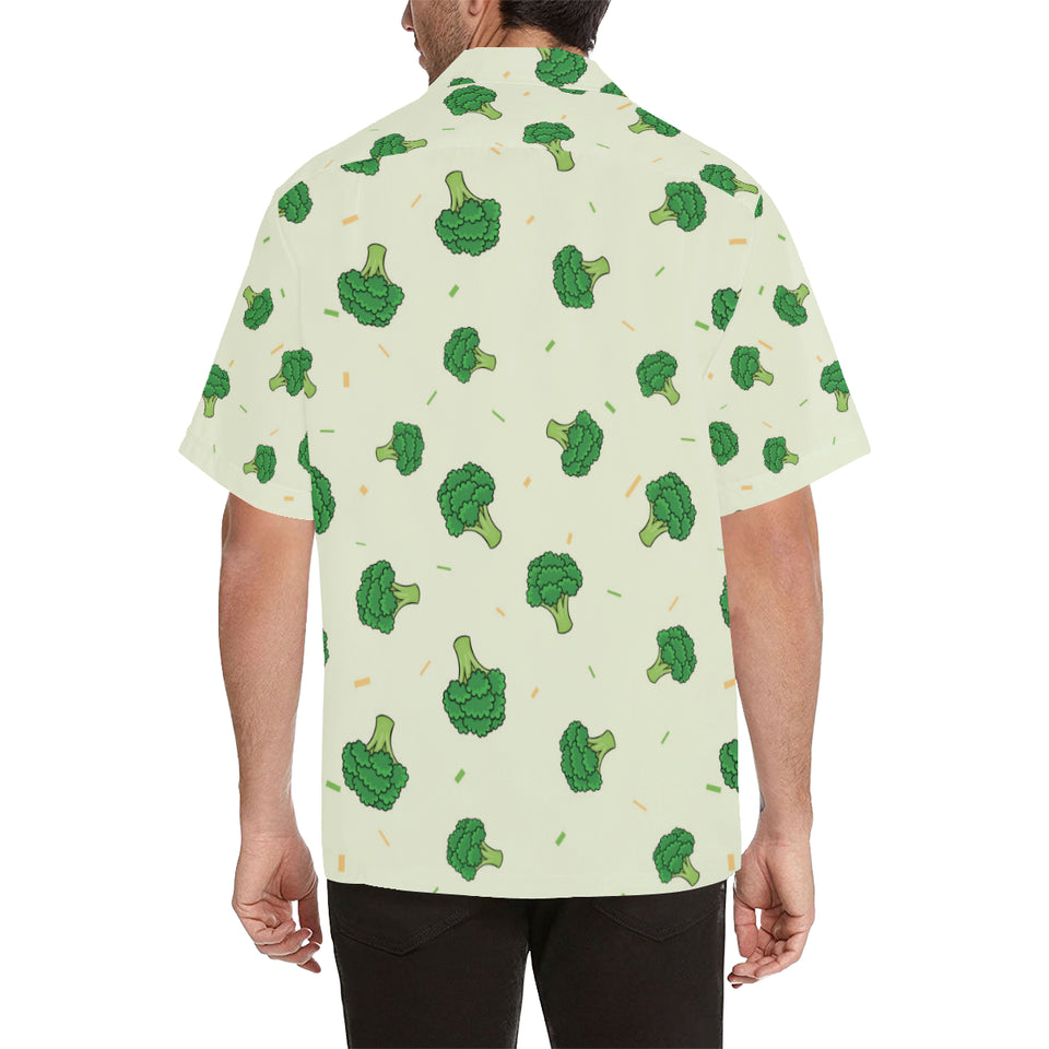 Broccoli pattern Men's All Over Print Hawaiian Shirt