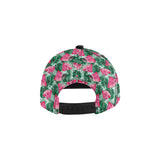 Watermelons tropical palm leaves pattern All Over Print Snapback Cap