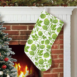 Hop design pattern Christmas Stocking