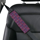 Eiffel Tower Pattern Print Design 05 Car Seat Belt Cover