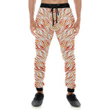 Fire flame watercolor pattern Unisex Casual Sweatpants