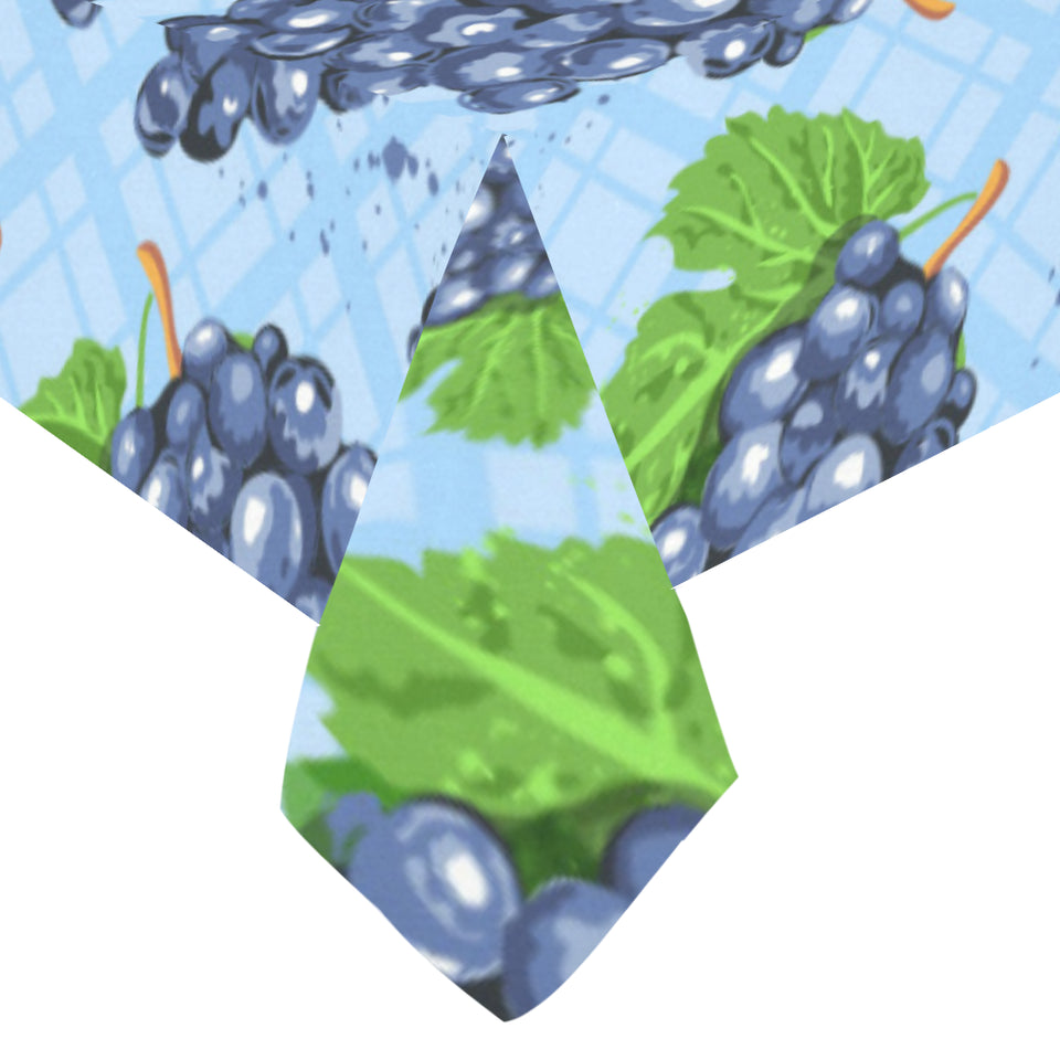 Watercolor grape pattern Tablecloth