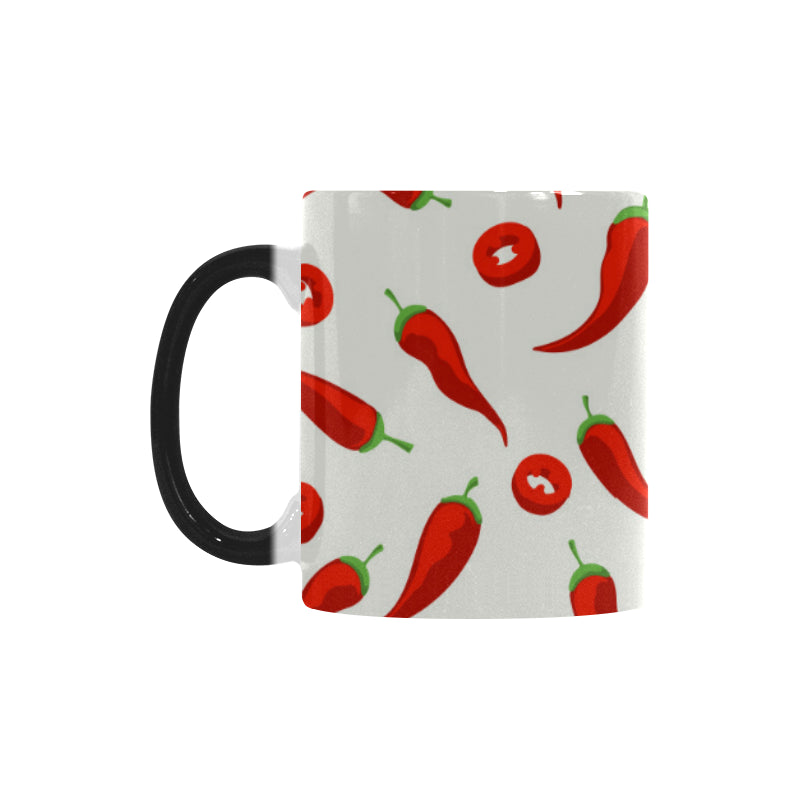 Chili pattern Morphing Mug Heat Changing Mug