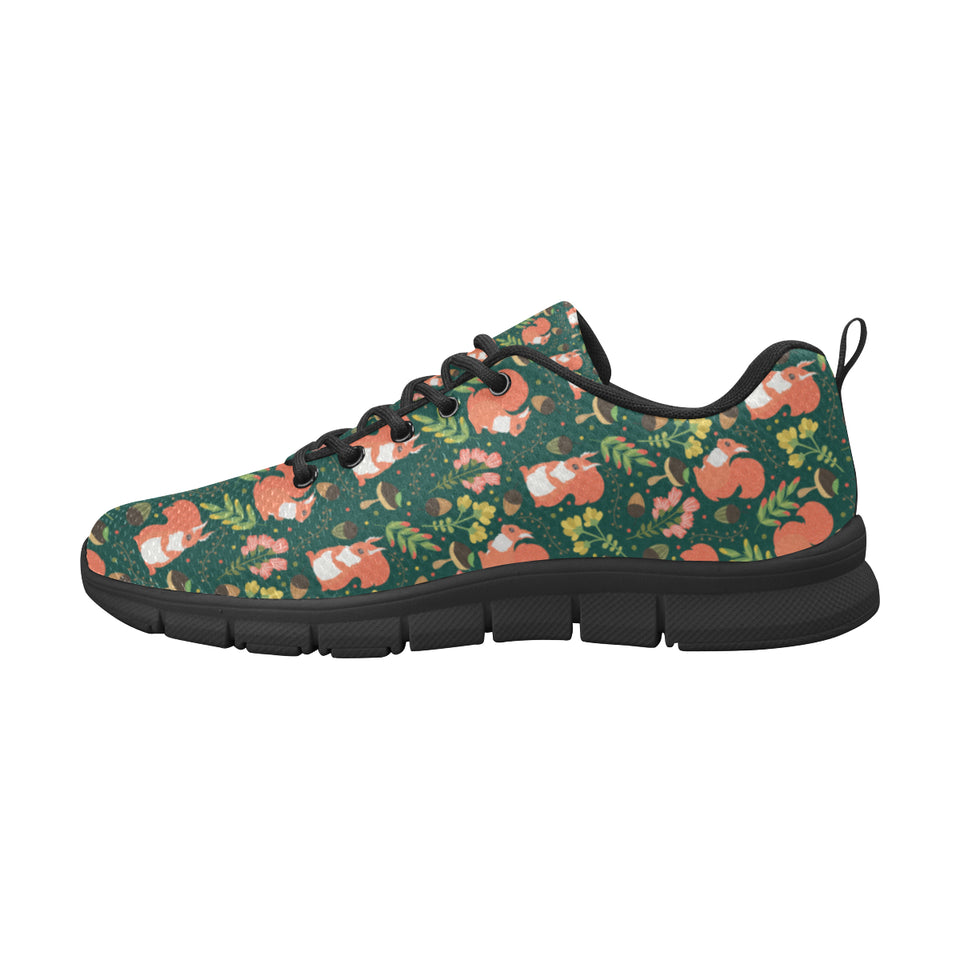 Squirrel Pattern Print Design 03 Women's Sneaker Shoes
