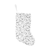 Potato Chips Pattern Print Design 04 Christmas Stocking