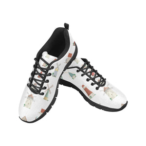 windmill design pattern Women's Sneaker Shoes
