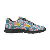 Colorful mushroom design pattern Men's Sneaker Shoes