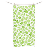 Lime design pattern Bath Towel