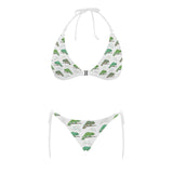 Chameleon lizard pattern Sexy Bikinis Two-Piece Swimsuits