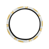 Pancake Pattern Print Design 05 Car Steering Wheel Cover