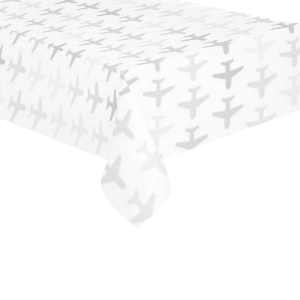 Airplane print pattern Tablecloth