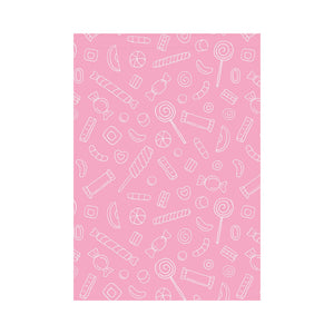 Sweet candy pink background House Flag Garden Flag