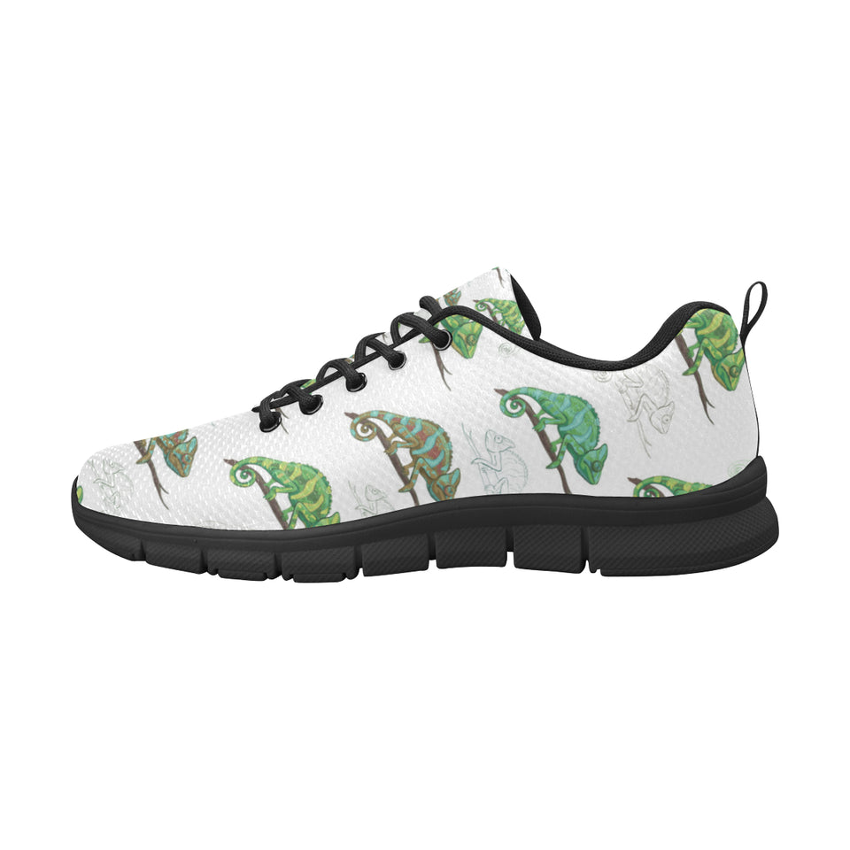 Chameleon lizard pattern Men's Sneaker Shoes