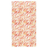 Fire flame watercolor pattern Bath Towel