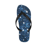 Night sky star pattern Unisex Flip Flops