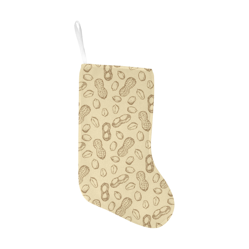 hand drawn peanuts pattern Christmas Stocking