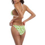 Lime design pattern Sexy Bikinis Two-Piece Swimsuits