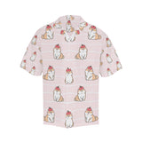 Cute Shiba Inu Dog Apple pattern Men's All Over Print Hawaiian Shirt