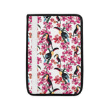 Toucan flower design pattern Car Seat Belt Cover