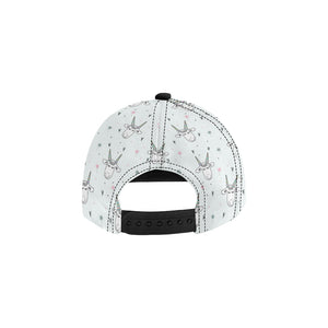 Cute goat design pattern All Over Print Snapback Cap