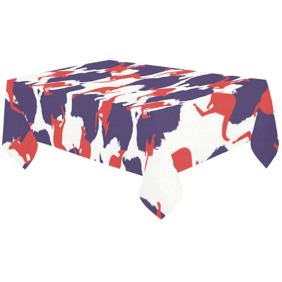 Kangaroo Australian pattern Tablecloth
