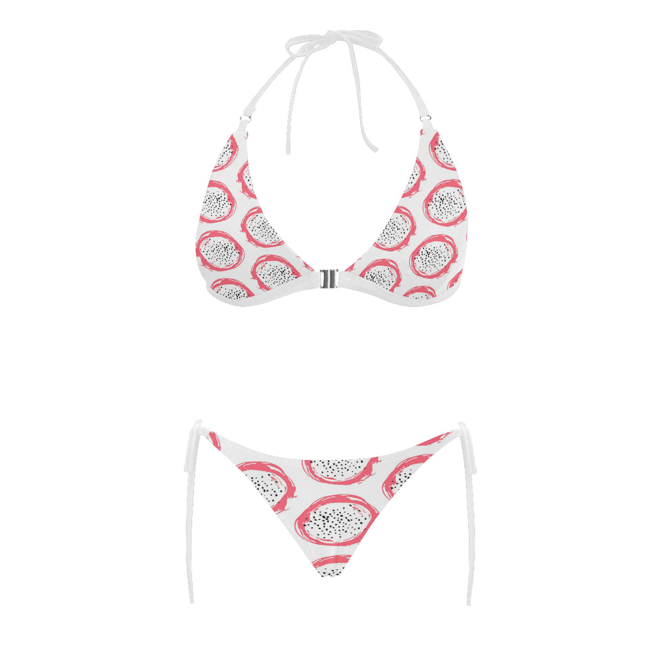 Hand drawn dragon fruit Sexy Bikinis Two-Piece Swimsuits