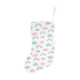 Cute rainbow clound pattern Christmas Stocking