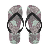 Spider web cobweb design color pattern Unisex Flip Flops