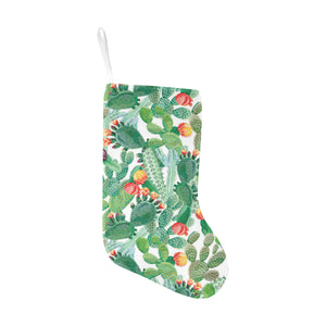 Cactus design pattern copy Christmas Stocking